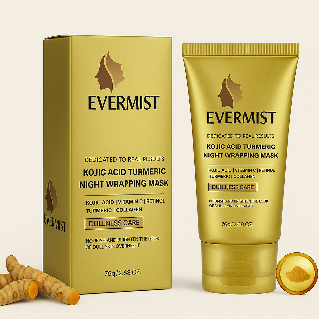 EVERMIST Turmeric + Collagen Kojic Acid Night Mask