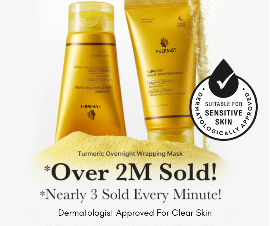 EVERMIST Turmeric + Collagen Kojic Acid Night Mask